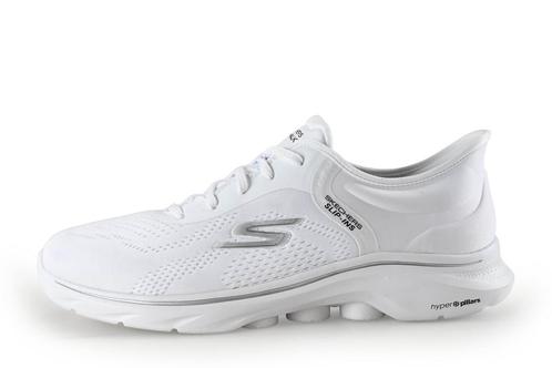 Skechers Instappers in maat 41 Wit | 5% extra korting, Kleding | Heren, Schoenen, Wit, Zo goed als nieuw, Overige typen, Verzenden