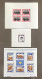 Belgisch-Congo 1937/1943 - Blokken 1 , 2 en 4 - Nationale, Postzegels en Munten, Postzegels | Europa | België, Gestempeld