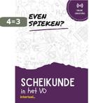 Even Spieken - Scheikunde in het VO 9789463923934 Intertaal, Verzenden, Zo goed als nieuw, Intertaal