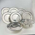 Onderbord (8) - linten - zilvergeplateerd op roodkoper -