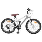 vidaXL Mountainbike 24 Inch 6-Speed voor 8-12 jaar oud Wit, Verzenden