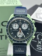 Omega x Swatch - MoonSwatch - Mission on Earth - Zonder, Handtassen en Accessoires, Horloges | Heren, Nieuw