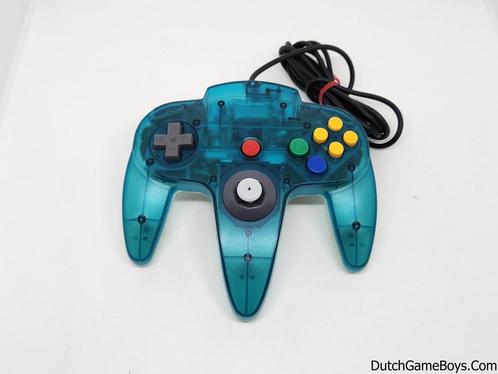 Nintendo 64 / N64 - Controller - Clear Blue, Games en Spelcomputers, Spelcomputers | Nintendo 64, Gebruikt, Verzenden
