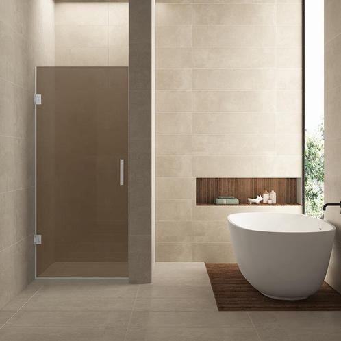 Glas Voor Nisdeur Wiesbaden Less 70x200 cm 8 mm Nano Vintage, Doe-het-zelf en Bouw, Sanitair, Douche, Nieuw, Ophalen of Verzenden