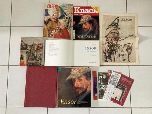 Themacollectie - Lot boeken James Ensor + extra, Antiquités & Art, Antiquités | Jouets