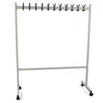 Verrijdbaar garderoberek dubbelzijdig 22 haken, Nieuw, Overige materialen