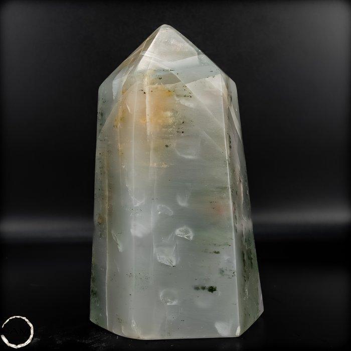tuinquarz-obelisk Een natuurkunstwerk vol diepe en energie,, Verzamelen, Mineralen en Fossielen