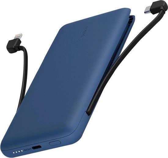 2eChoix | Belkin 10K PD - Powerbank - Avec câbles intégrés, Telecommunicatie, Mobiele telefoons | Telefoon-opladers, Ophalen of Verzenden
