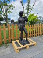 Beeld, XL David Statue - 111 cm - Metaal - 2025, Antiek en Kunst