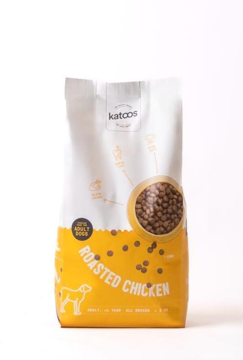 Katoos – Hondenvoeding Roasted Chicken 12kg, Animaux & Accessoires, Nourriture pour Animaux, Enlèvement ou Envoi