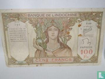 Tahiti 100 Francs 1939 - 1939 beschikbaar voor biedingen