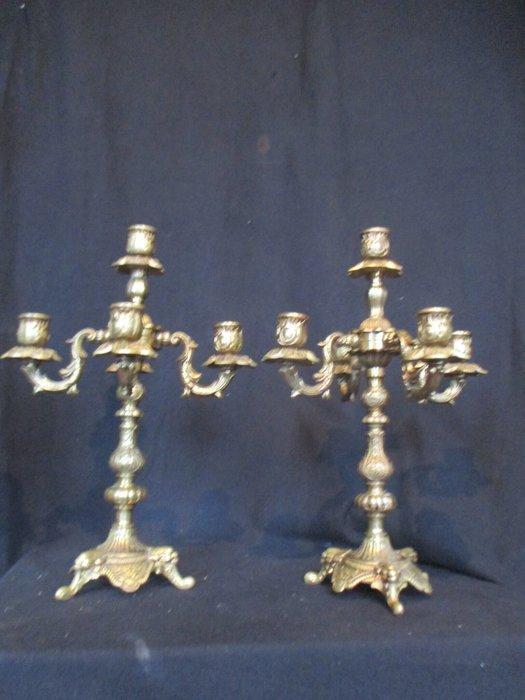 Kroonluchter (2) - Brons, Antiek en Kunst, Curiosa en Brocante