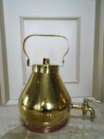 Waterkoker - messing, koper - ketel met tapkraan