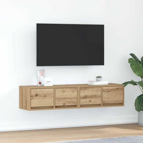vidaXL Tv-meubelen 2 st 60x31x25,5 cm bewerkt hout, Huis en Inrichting, Kasten |Televisiemeubels, Nieuw, Verzenden