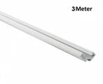 LED Profiel 3 meter - 23mm HOEK DESIGN C - WIT, Nieuw, Verzenden