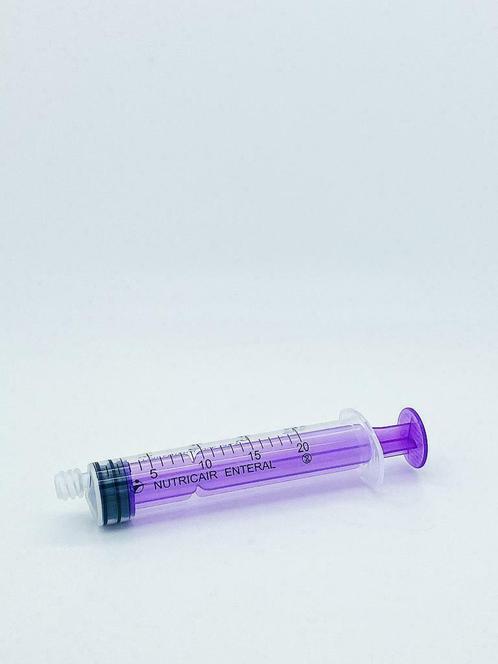 Nutricair Voedingsspuit ENFit 20ml - Steriel Verpakt, Diversen, Verpleegmiddelen, Nieuw, Ophalen of Verzenden