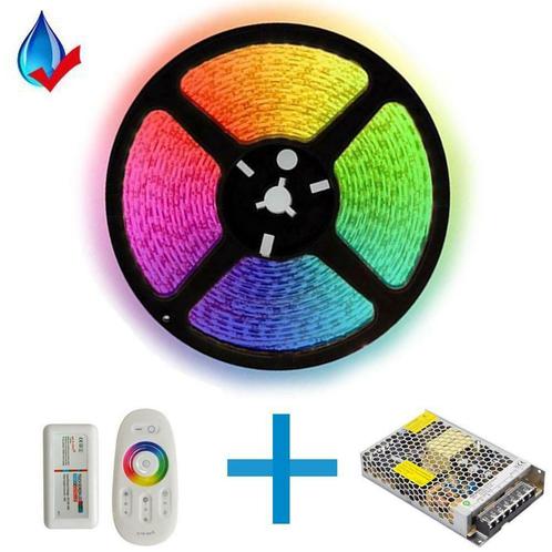 Extra Lang - LED Strip RGB - complete set van 20 meter - ty, Maison & Meubles, Lampes | Autre, Enlèvement ou Envoi