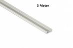 LED Profiel 3 meter - 6.3x16mm DESIGN D - WIT, Doe-het-zelf en Bouw, Metalen, Verzenden, Nieuw