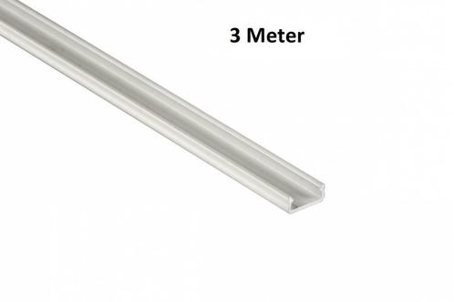 LED Profiel 3 meter - 6.3x16mm DESIGN D - WIT, Doe-het-zelf en Bouw, Metalen, Verzenden
