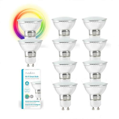 AANBIEDING Voordeelpak 10 stuks Wi-Fi Smart LED Spot, Maison & Meubles, Lampes | Spots, Envoi