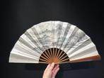 bamboe waaier - gesigneerd - Chine (Sans prix de réserve)