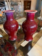 Paar vazen sang de bœuf Jingdezhen - Porselein - China -, Antiek en Kunst