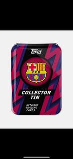 2025/26 Topps Topps Collector Tin Lionel Messi, Lamine, Verzamelen, Nieuw