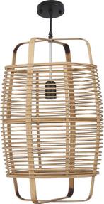 2dekans | Mica Decorations Page Hanglamp - Ø31 cm - Bamboe -, Huis en Inrichting, Lampen | Hanglampen, Ophalen of Verzenden, Nieuw
