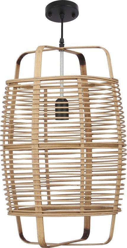 2dekans | Mica Decorations Page Hanglamp - Ø31 cm - Bamboe -, Huis en Inrichting, Lampen | Hanglampen, Ophalen of Verzenden