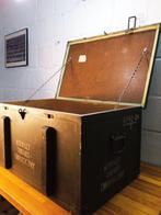Kist - Grote militaire koffer - Aluminium, Staal, Multiplex