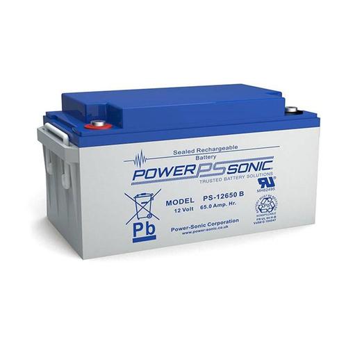 POWER SONIC 12V 65Ah T6 PS-12650VdSB Oplaadbare loodaccu, Doe-het-zelf en Bouw, Overige Doe-Het-Zelf en Bouw, Nieuw, Verzenden