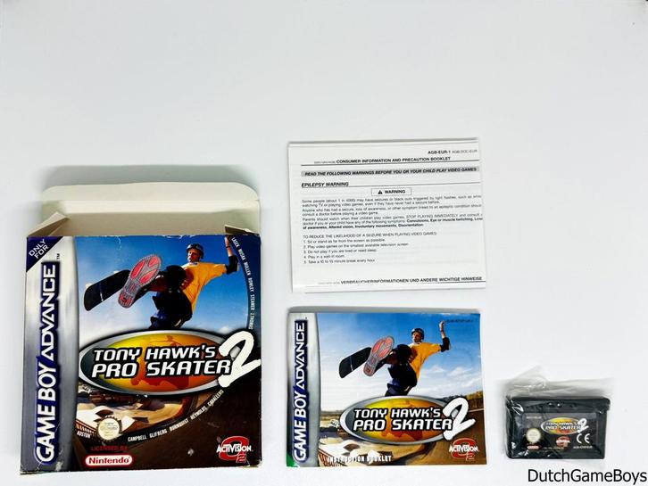 Gameboy Advance / GBA - Tony Hawks Pro Skater 2 - UKV, Games en Spelcomputers, Games | Nintendo Game Boy, Gebruikt, Verzenden