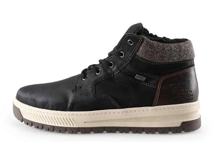 Rieker Veterboots in maat 44 Zwart, Kleding | Heren, Schoenen, Zwart, Gedragen, Boots, Verzenden