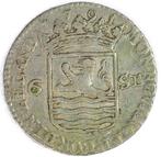 Pays-Bas, Zeeland Scheepjesschelling - 6 Stuiver / 1791