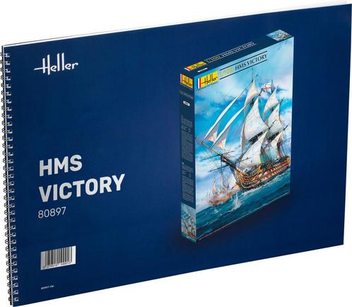 Heller - HELLER BROCHURE HMS VICTORY (9/22) *, Collections, Marques & Objets publicitaires, Envoi