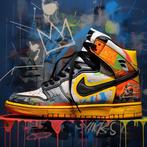 Thirteen - Nike shoes Jean Michel Basquiat, Antiek en Kunst