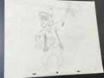 Walt Disney - Originele tekenfilmtekening van Fflewddur, Nieuw