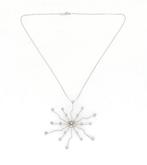 Zonder Minimumprijs - Ketting met hanger - 18 karaat Witgoud, Handtassen en Accessoires, Antieke sieraden