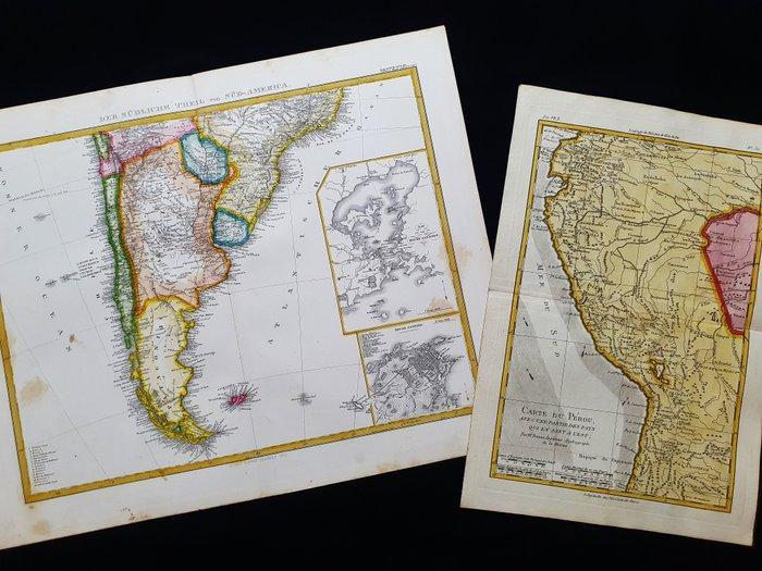 Zuid-Amerika - Zuid-Amerika / Tierra del Fuego / Patagonië /, Livres, Atlas & Cartes géographiques