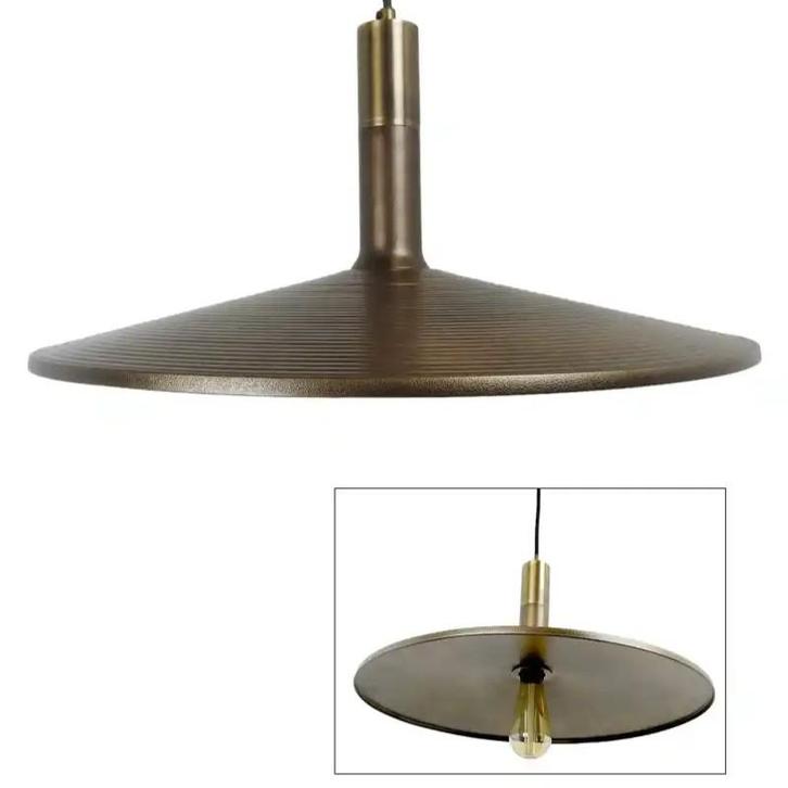 hanglampen Hanglamp Roswell Antiek Messing, Huis en Inrichting, Lampen | Hanglampen, Verzenden