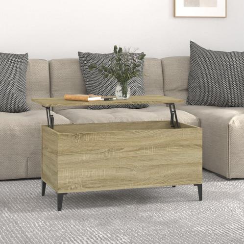 vidaXL Table basse Chêne sonoma 90x44,5x45 cm Bois, Maison & Meubles, Tables | Tables de salon, Neuf, Envoi