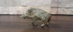 Pierre Chenet (XX-XXI) - sculptuur, Le Sanglier - 4 cm -