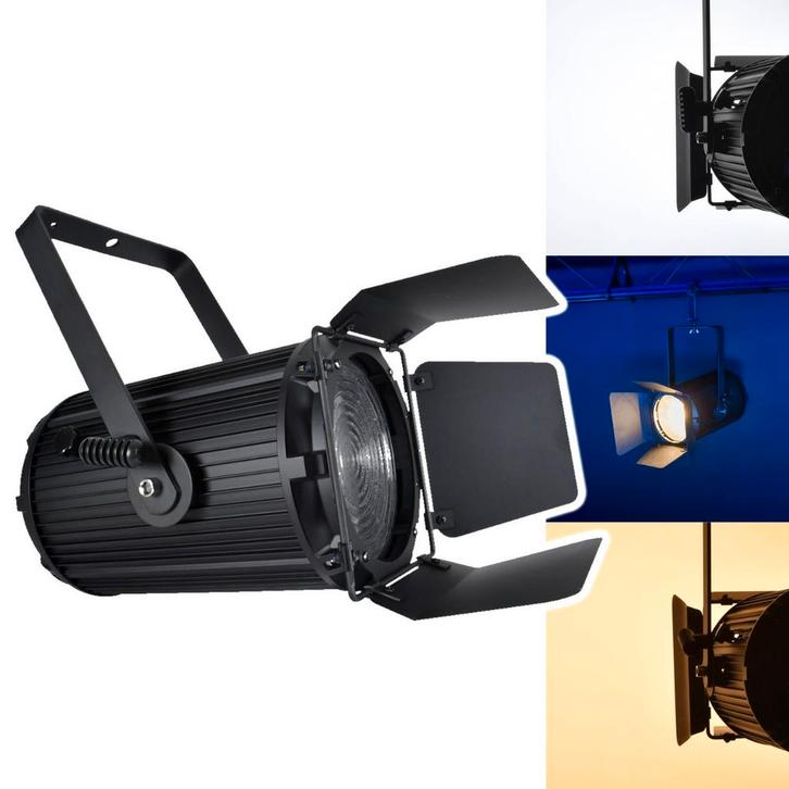 Citronic MFZ100-W: 100W Mini Fresnel Zoom CW/WW LED, Musique & Instruments, Lumières & Lasers