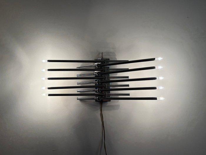 Bilumen - Wandkandelaar (2) - Astri slim - Staal, Antiquités & Art, Curiosités & Brocante