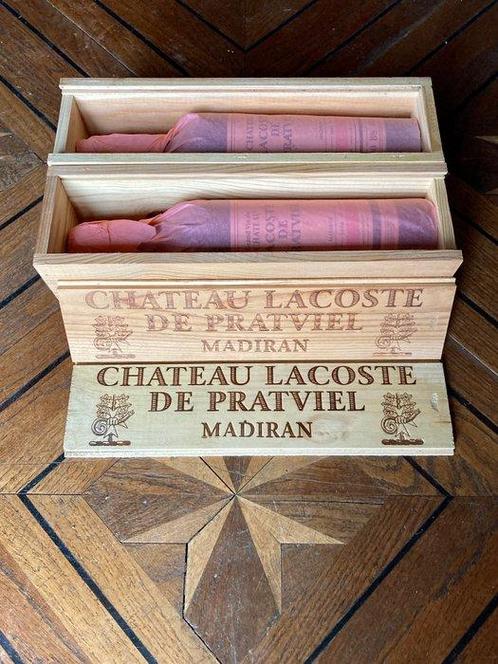 2000 Lacoste & de Pratviel - Madiran - 2 Bouteilles (0,75 L), Verzamelen, Wijnen