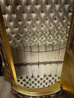 Vitrinekast - Glas, Hout, Textiel - Verniz Martin-stijl