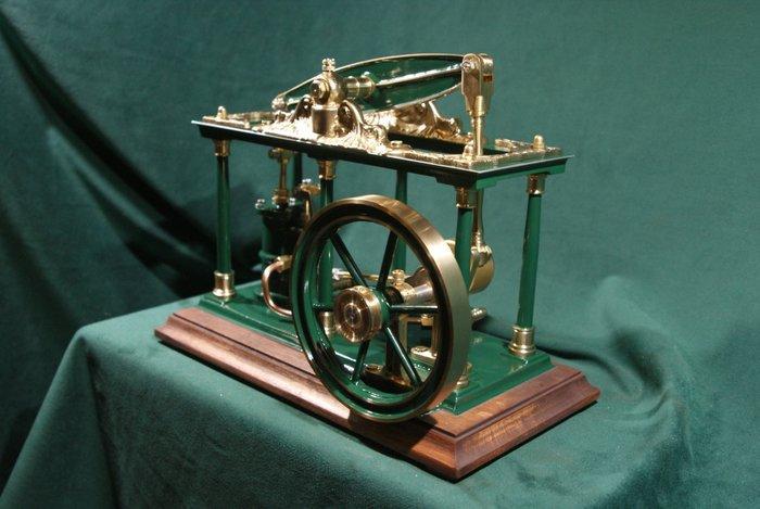 Moteur à vapeur - Métal - 2025 - Grande machine à vapeur à, Antiek en Kunst, Antiek | Speelgoed