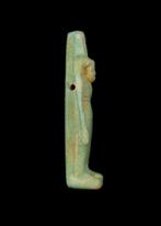 Égypte ancienne, période tardive Faience Amulette dIsis