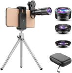 DrPhone APEX - APL6 Smartphone Lens kit 6 in 1 - 22x, Télécoms, Verzenden