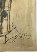 Yves Ganne (1931-2019) - Nu féminin - académie (sans prix de